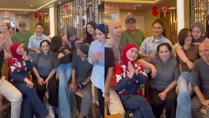 Arisan Geng Artis Yuni Shara di Awal Tahun. (instagram/yunishara36)