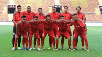 Timnas Indonesia U-22 mendapat dukungan dari dua klub Liga Inggris di SEA Games 2017. (twitter.com/pssi__fai)