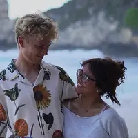 Cinta Kuya dan kekasihnya, Luke Houck. [Foto: Instagram/cintakuya]