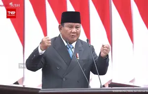 Jelang Pidato Prabowo, Target Ekonomi 8 Persen Disorot