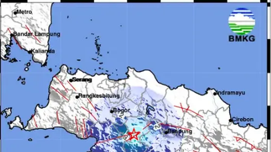 Gempa M 4,3 Guncang Cianjur, Berikut Sejumlah Daerah Rasakan Getaran