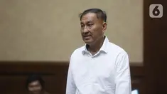 Terdakwa kasus korupsi proyek KTP Elektronik Markus Nari menjalani sidang lanjutan di Pengadilan Tipikor, Jakarta, Senin (28/10/2019). Sidang tersebut beragenda tuntutan dari JPU, Markus Nari dituntut 9 tahun dan denda Rp 900 juta. (Liputan6.com/Herman Zakharia)