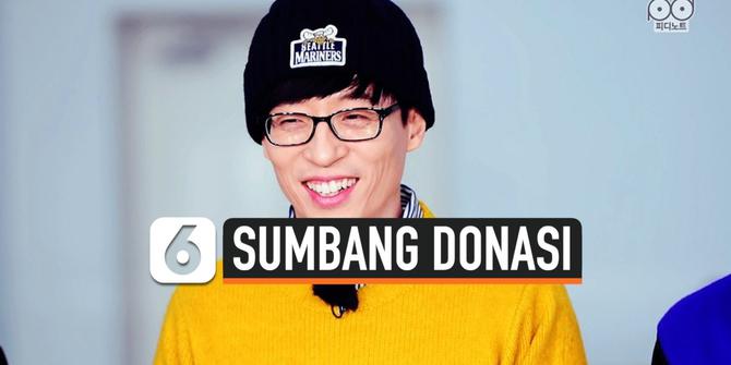VIDEO: Yoo Jae Suk Sumbang Rp1,1 Miliar untuk Cegah Virus Corona
