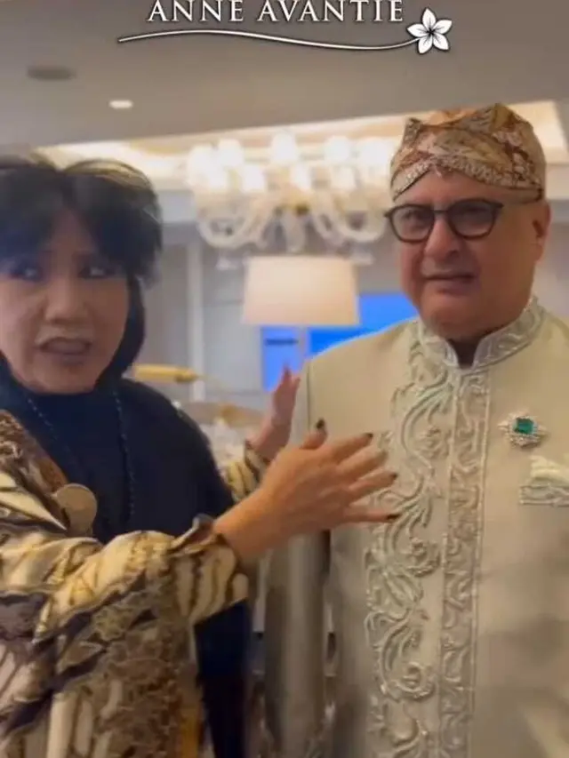 Cerita di Balik Bros Irwan Mussry yang Dikenakan saat Pernikahan Al Ghazali/Instagram @anneavantieheart