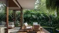 10 Inspirasi Rumah Biophilic, Tren Desain Membawa Hutan ke Dalam Hunian