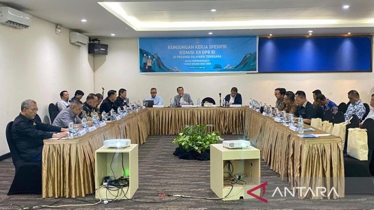DPR Kawal Penyerapan Tenaga Kerja Lokal Tambang di Sulawesi Tenggara