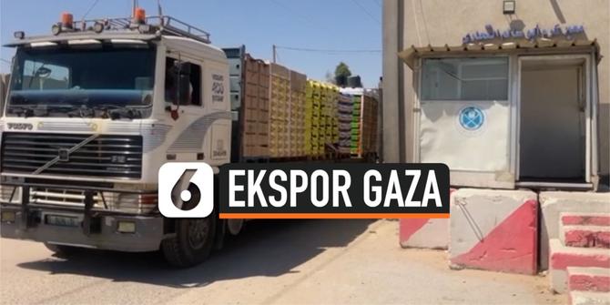 VIDEO: Isreal Izinkan Ekspor Barang dari Gaza Dibuka setelah Gencatan Senjata