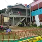 Rumah kos terduga teroris di Bekasi. (Liputan6.com/Nanda Perdana Putra)