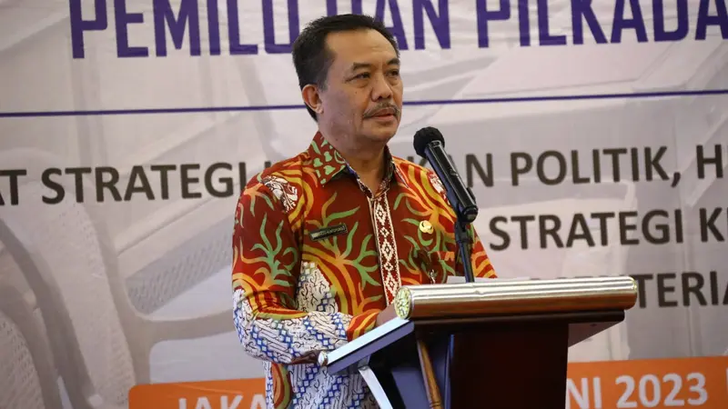 Kepala Badan Strategi Kebijakan Dalam Negeri (BSKDN) Yusharto Huntoyungo. (Istimewa)