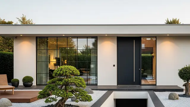 Model Garasi Depan Rumah Minimalis (Image by Gemini AI)