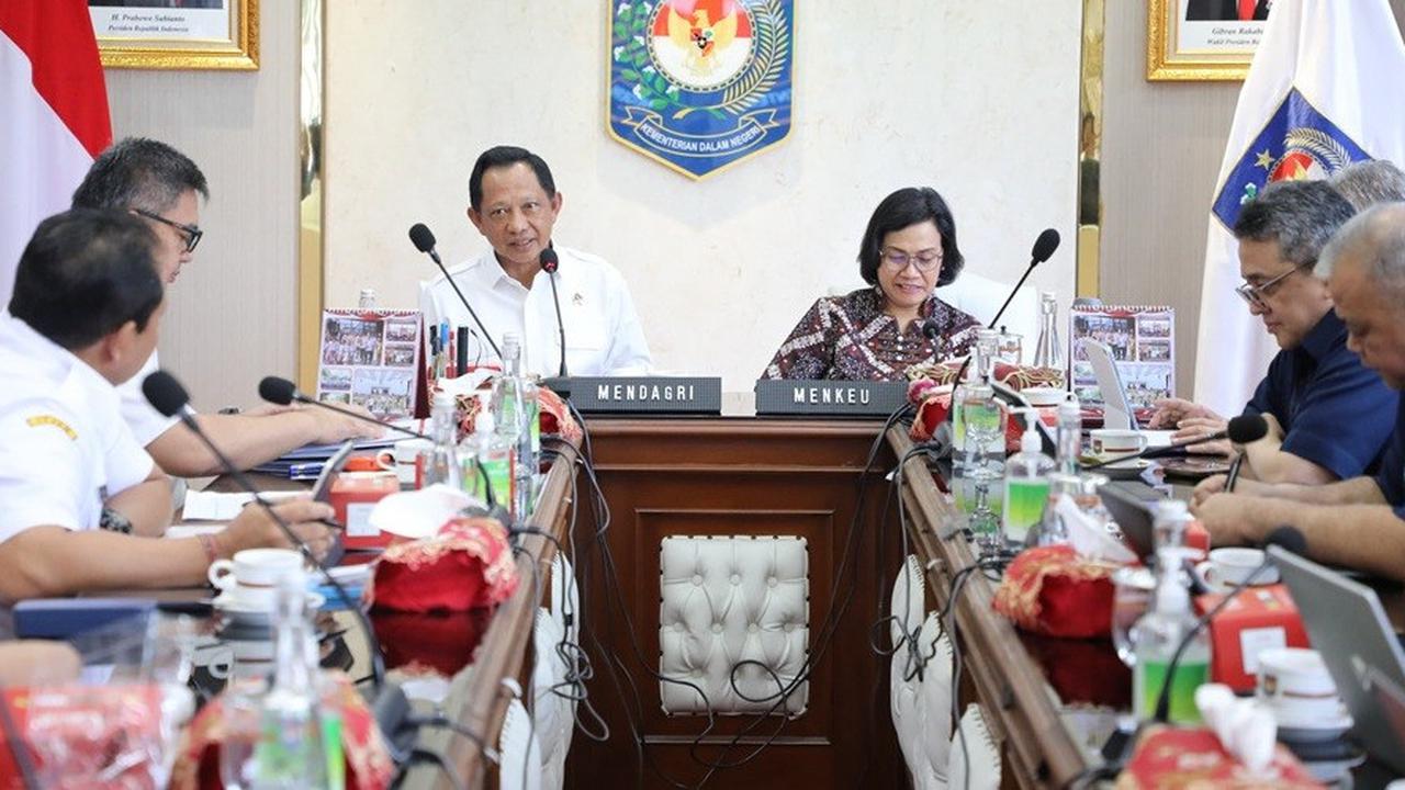 Mendagri dan Menkeu Bahas Optimalisasi Implementasi Program Strategis Nasional