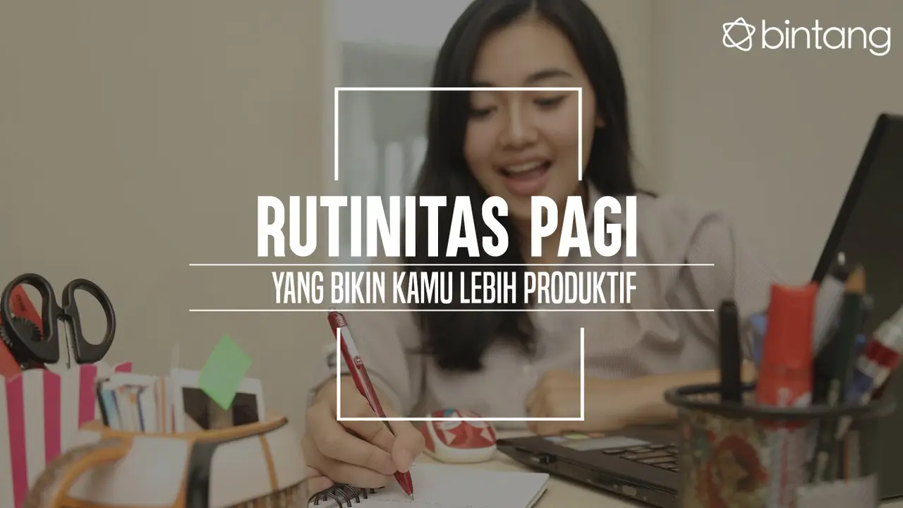 Ini yang harus kamu lakukan di pagi hari biar lebih produktif. (Foto: Daniel Kampua, Digital Imaging: Nurman Abdul Hakim/Bintang.com)