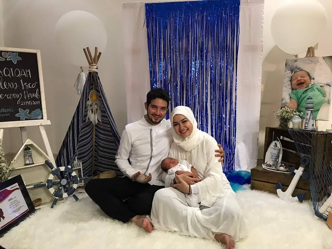 Donny Michael dan Aryani Fitriana gelar akikah anak pertama [foto: instagram/aryanifitriana24]