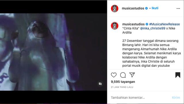 Inka Christie Duet Bareng Nike Ardilla untuk Lagu Cinta Kita