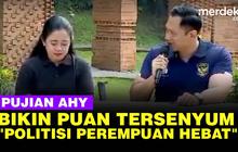VIDEO: AHY Puji Puan Maharani, Politisi Perempuan Hebat dan Lengkap Rekam Jejaknya