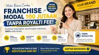 Bisnis Franchise F&amp;B 100 Juta Tanpa Royalti