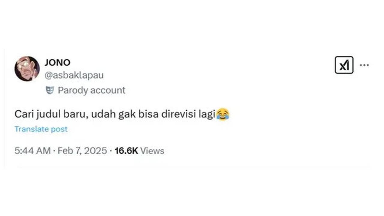 6 Pelesetan Kata Proposal di Judul A Business Proposal Ini Kocak, Sebut Harus Direvisi
