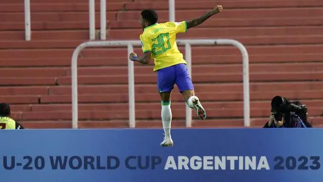 Foto: Inilah Barisan Pencetak Gol saat Brasil Gilas Dominika 6-0 di Piala Dunia U-20 2023