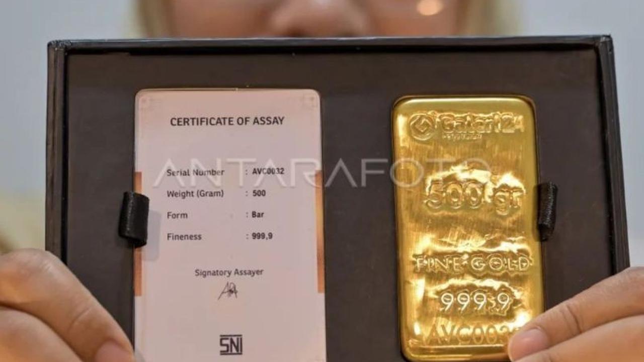 Harga Emas Pegadaian Hari Ini: Galeri24 Turun, UBS Stabil, Peluang Investasi Menarik