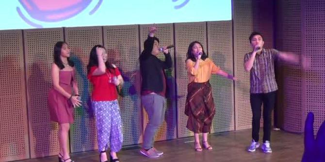 Merdunya Generasi Muda Bernyanyi Lagu Nasional di Konser 'Aku Cinta Indonesia'