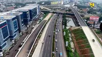 Kementerian Pekerjaan Umum dan Perumahan Rakyat (PUPR) tengah menyelesaikan tahap akhir pembangunan Jalan Tol Cengkareng-Batu Ceper-Kunciran sepanjang 14,19 km. (Dok Kementerian PUPR)