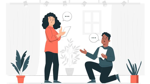 Ilustrasi drama, teater.