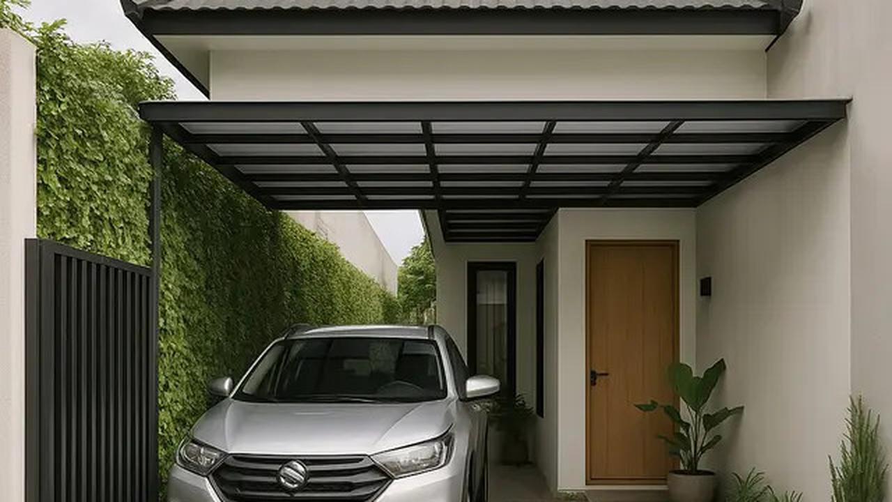 7 Inspirasi Model Garasi Minimalis Kecil untuk Rumah Lahan Terbatas
