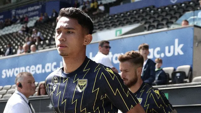 Gelandang Oxford United, Marselino Ferdinan.