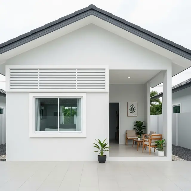 Ide Rumah Mungil dengan Sirkulasi Udara Silang agar Tidak Gerah. Gemini