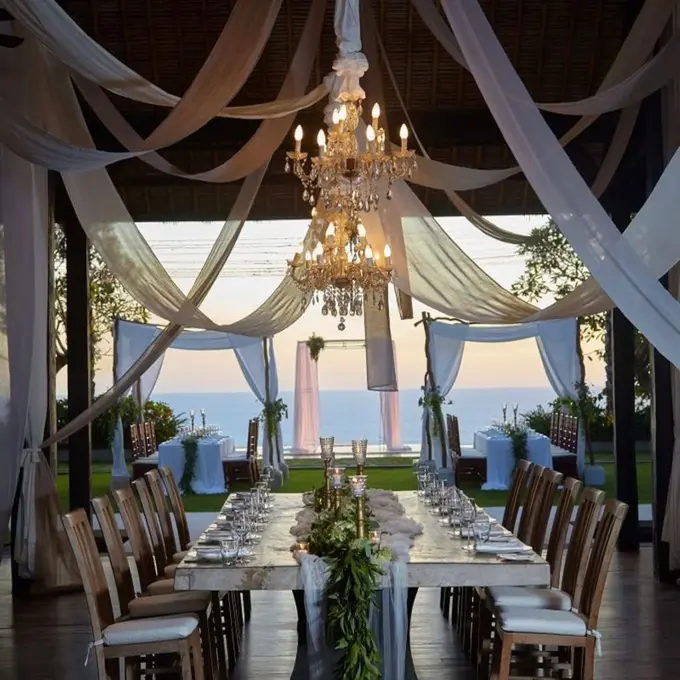 Dekorasi pernikahan outdoor