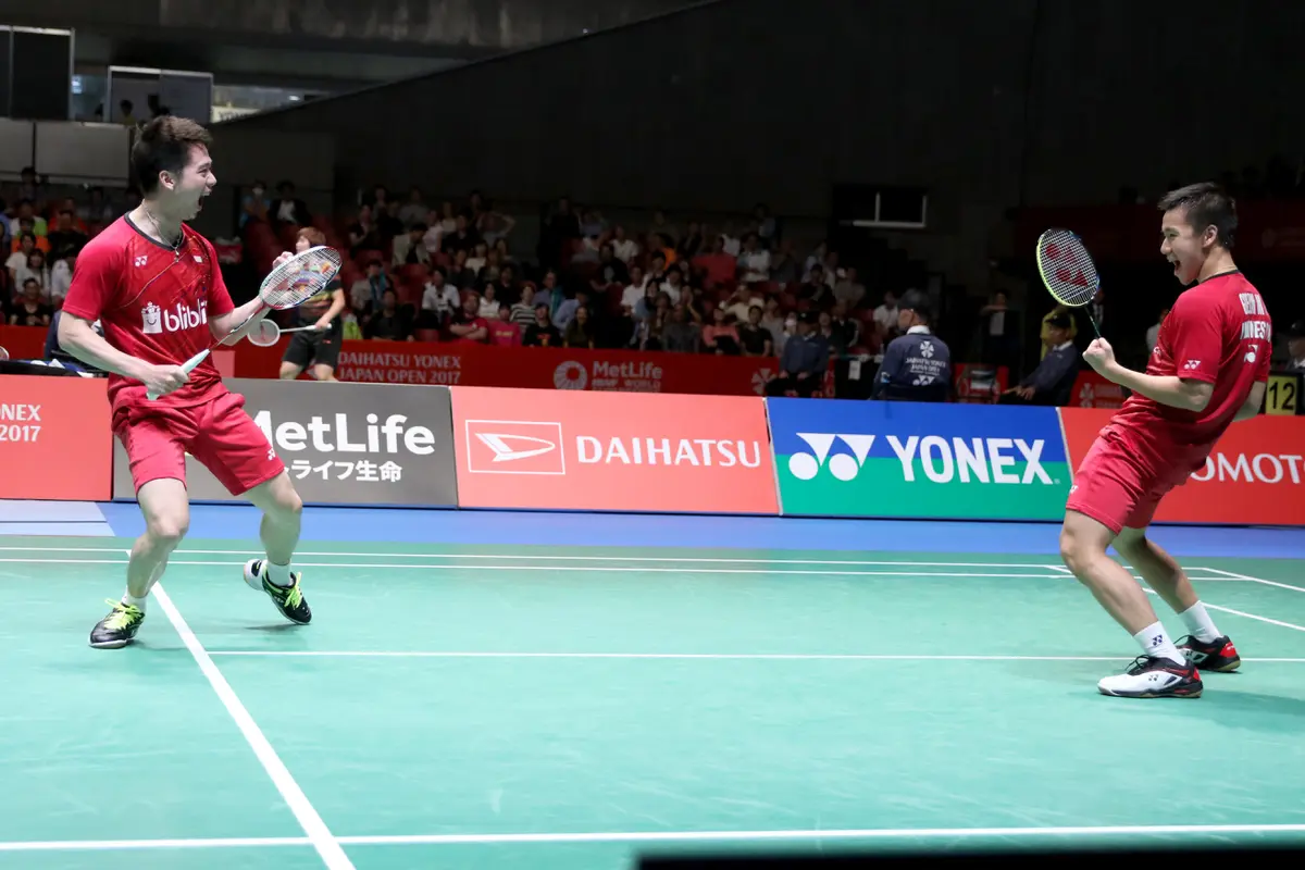 Kevin Sanjaya Sukamuljo/Marcus Fernaldi Gideon, Jepang Terbuka 2017