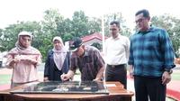 Wali Kota Depok, Mohammad Idris meresmikan Depok Open Space (DOS) depan Balai Kota Depok, Jalan Margonda Raya Nomor 54 (Istimewa)