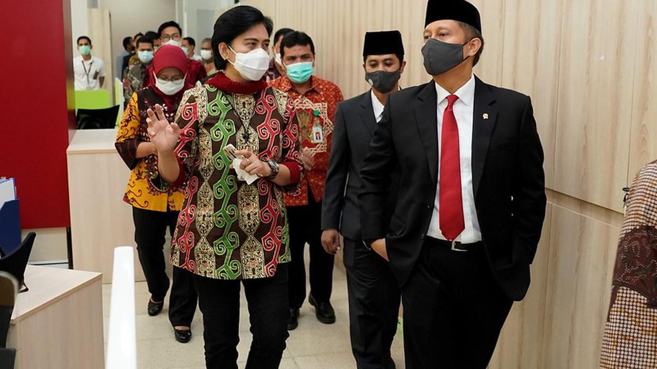 Menteri Kesehatan RI Budi Gunadi Sadikin dan Wakil Menteri Kesehatan Dante Saksono Harbuwono