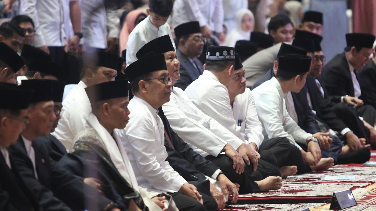 Prabowo-Gibran laksanakan salat Idulfitri di Masjid Istiqlal
