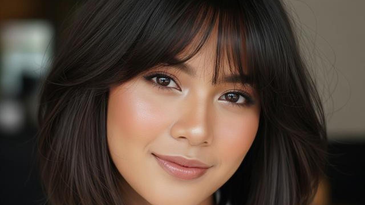 10 Model Rambut Medium dengan Poni Anti Lepek, Tampil Stylish Sepanjang Hari