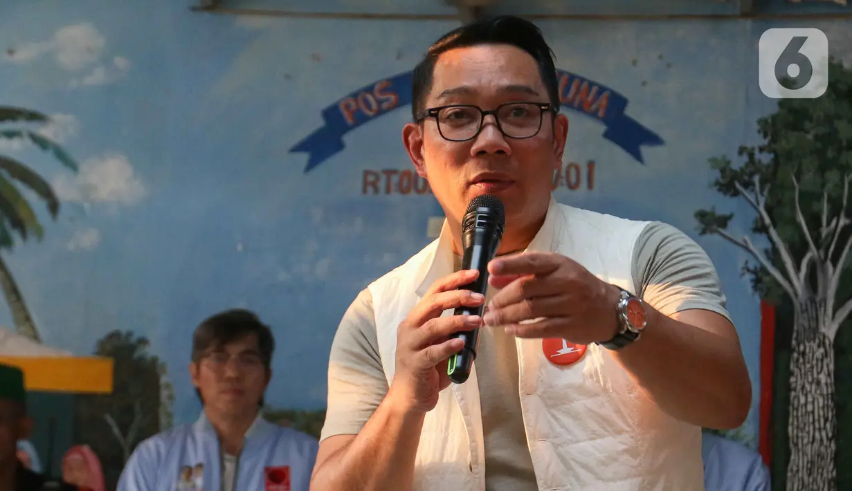 Sebelumnya, Ridwan Kamil mengatakan bakal fokus blusukan hingga akhir masa kampanye Pilkada Jakarta 2024 berakhir. (Liputan6.com/Herman Zakharia)