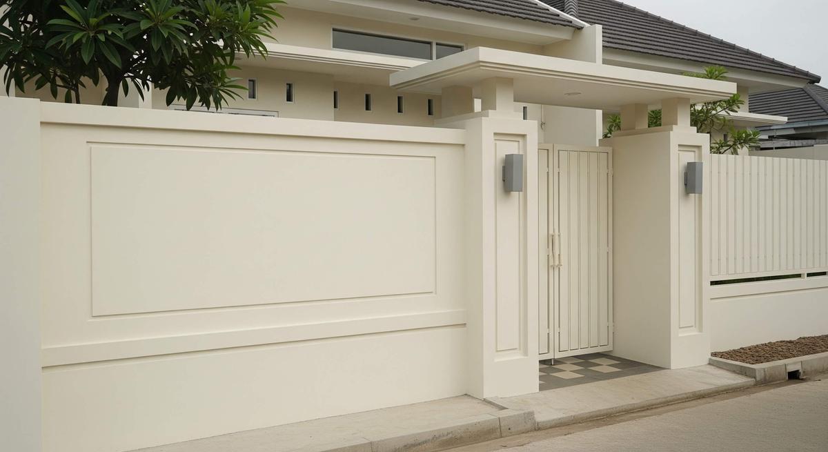 Warna Pagar Rumah yang Tidak Mudah Kusam