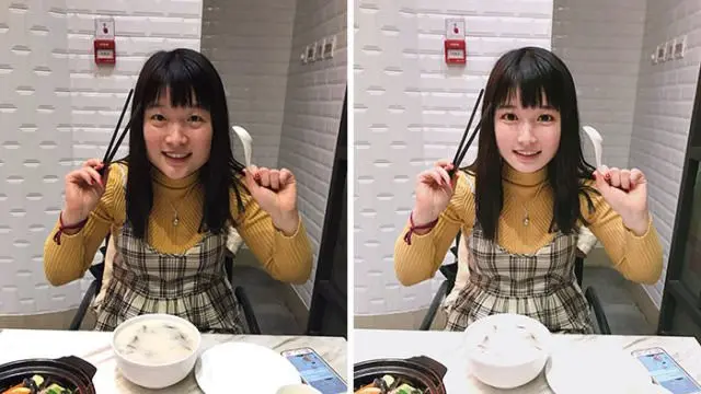 hasil edit foto sangat berbeda dengan asli