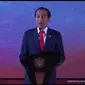 Presiden Joko Widodo (Jokowi) dalam Konferensi Tingkat Tinggi (KTT) ASEAN ke-43. (Arief/Liputan6.com)