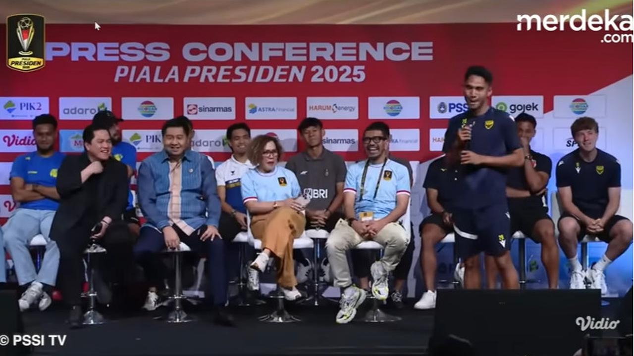 Konferensi Pers Piala Presiden