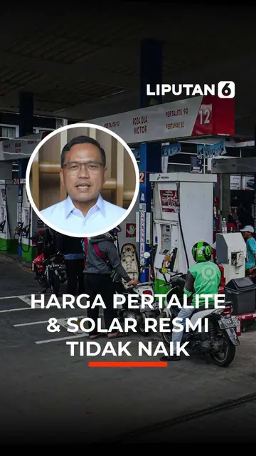 Harga Pertalite dan Solar Resmi Tidak Naik