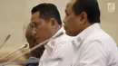 Dirut Perum Bulog Budi Waseso memberi penjelasan kepada Komisi IV DPR saat rapat kerja di Kompleks Parlemen, Senayan, Jakarta (20/6/2019). Rapat membahas RKA Kementerian dan Lembaga Tahun 2020, evaluasi pelaksanaan anggaran triwulan I dan kinerja Bulog selama tahun 2018. (Liputan6.com/JohanTallo)