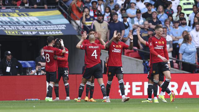 Foto: Gol Dua Wonderkid MU Bawa Setan Merah Pecundangi Man City untuk Rebut Piala FA ke-13 Sepanjang Sejarah