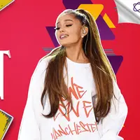 Bagaimana peruntungan Ariana Grande di dunia hiburan internasional? Yuk, simak ramalan tarotnya berikut ini. (Sumber foto: AFP/DI: Nurman Abdul Hakim)