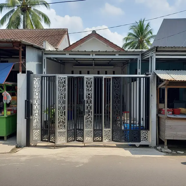 Model Pagar Lipat Cocok untuk Lahan Sempit Perkotaan