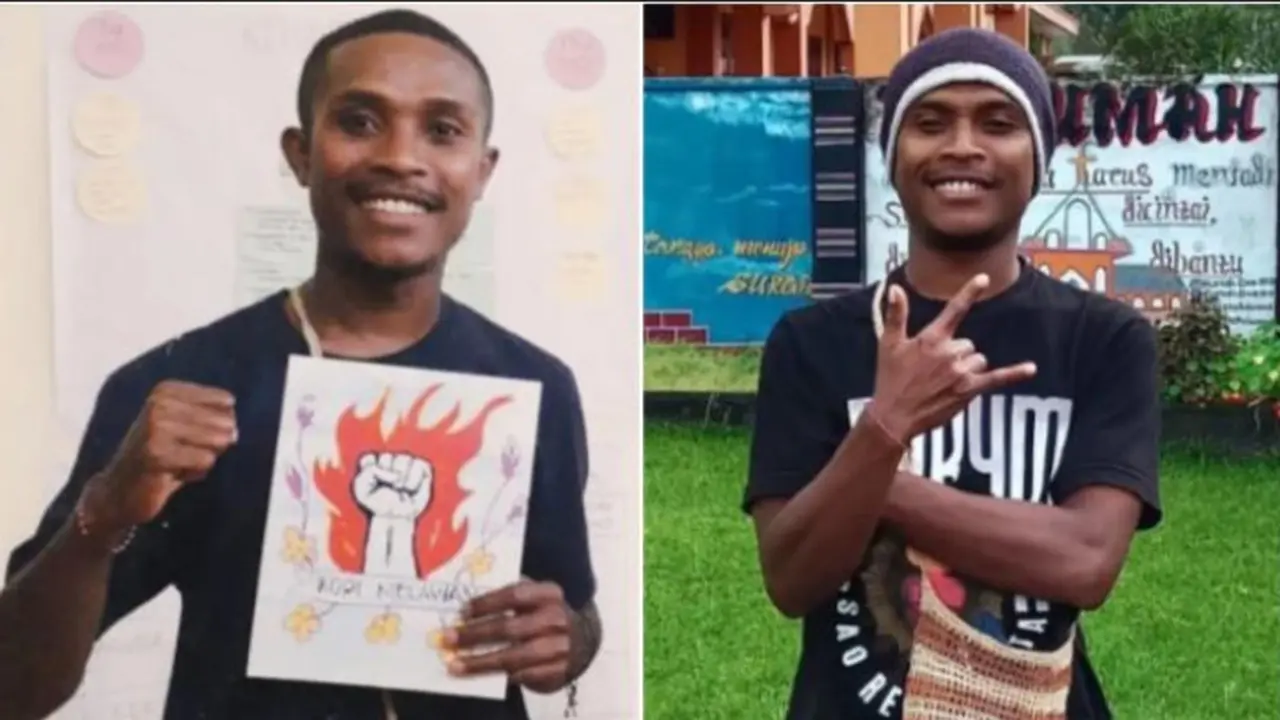 Oktavianus Ruma, aktivis lingkungan di Kabupaten Nagekeo, NTT yang ditemukan tewas