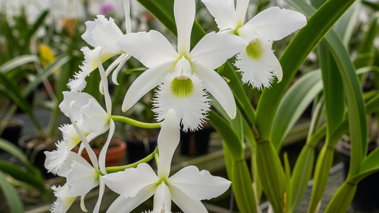 Anggrek Brassavola (AI Generated)