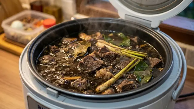 Cara Masak Rawon di Magic Com