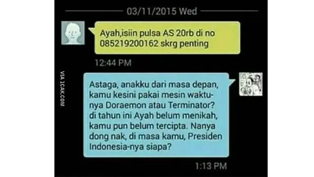 6 Chat Balasan untuk Penipu Minta Pulsa Ini Bikin Ketawa Nyengir