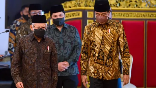 Presiden Jokowi mendorong agar semakin banyak santri yang tampil sebagai wirausaha, terutama di sektor digital. (Foto: Biro Pers, Media, dan Informasi Sekretariat Presiden)